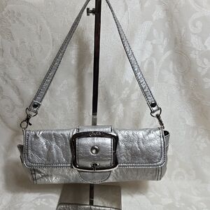 Candie's Silver Women's MIni Shoulder Y2K Bag